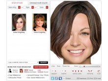 Hollywood Hair Virtual Makeover - Coupes de cheveux de stars