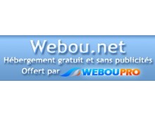 Webou - Hébergement web gratuit et sans pub
